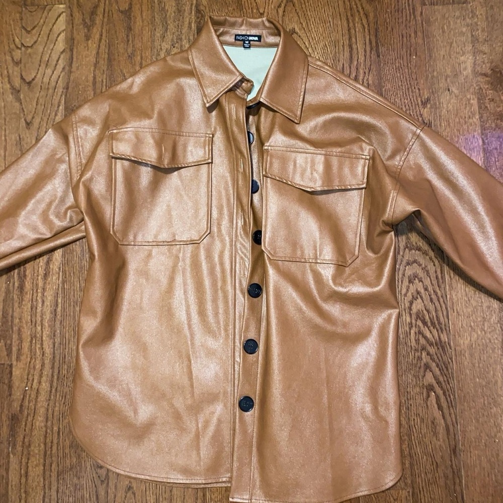 Brown Leather Jacket